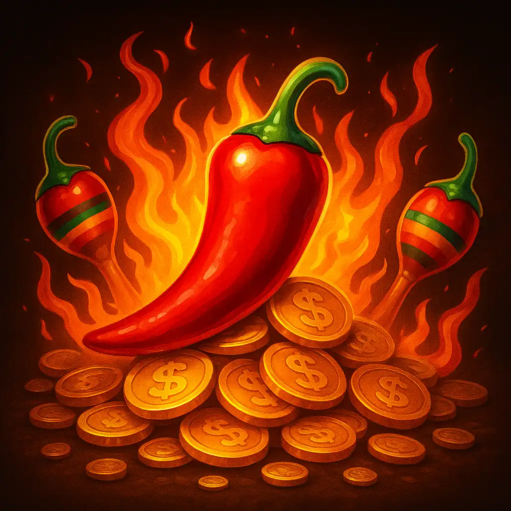 Visuel du jeu de machine à sous pour Chilli Heat Spicy Spins