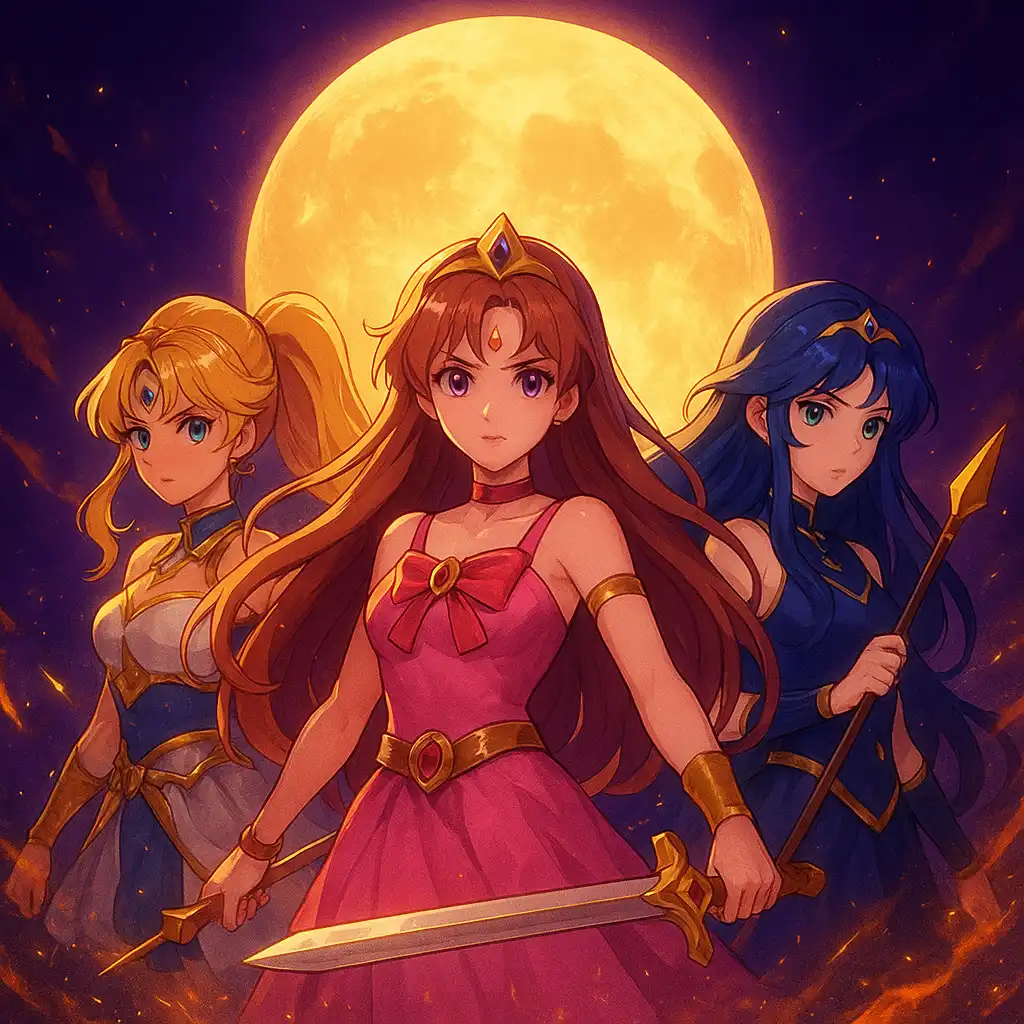 Visuel du jeu de machine à sous pour Moon Princess 100